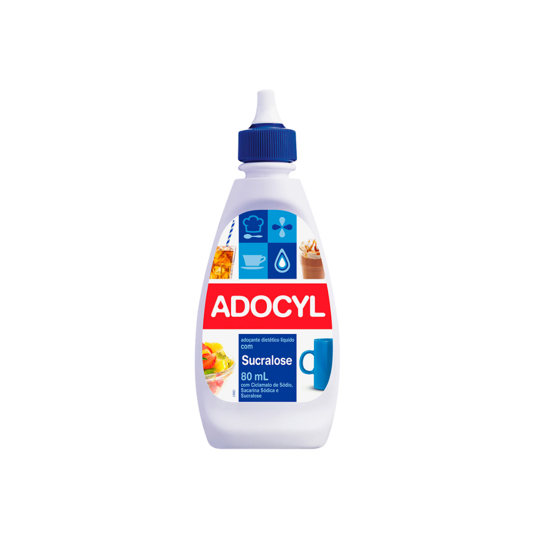 Adocyl Adoçante Líquido com Sucralose (80ml)